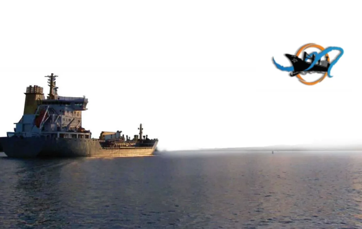 Commercial vessel in Indian waters